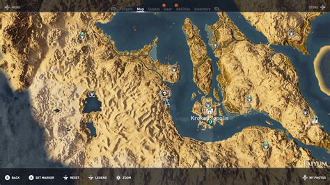 assassin's creed origins hermit locations